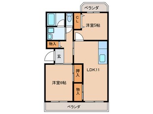 グランドゥール須田の物件間取画像